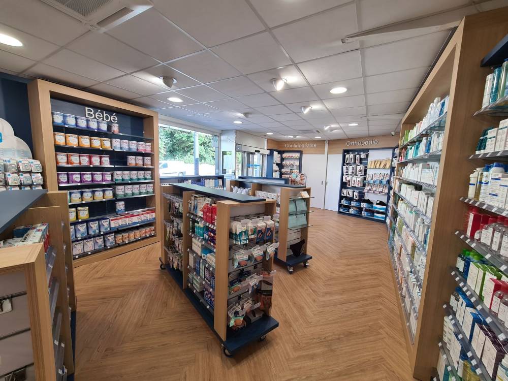Gondole de présentation - Parapharmacie - Agencement_yythk