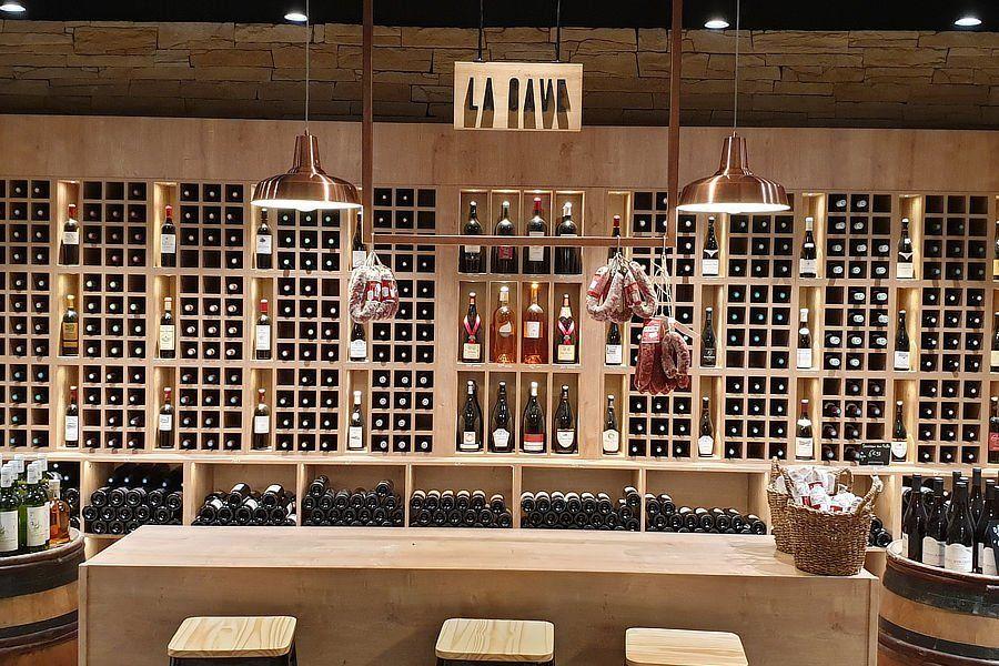 La cave_ présentoir a vin